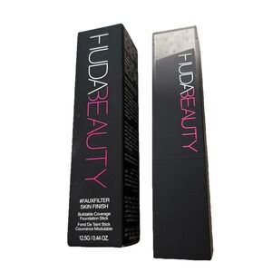 NIB Huda Beauty #Fauxfilter Skin Finish Foundation Stick .44oz Chocolate Truffle